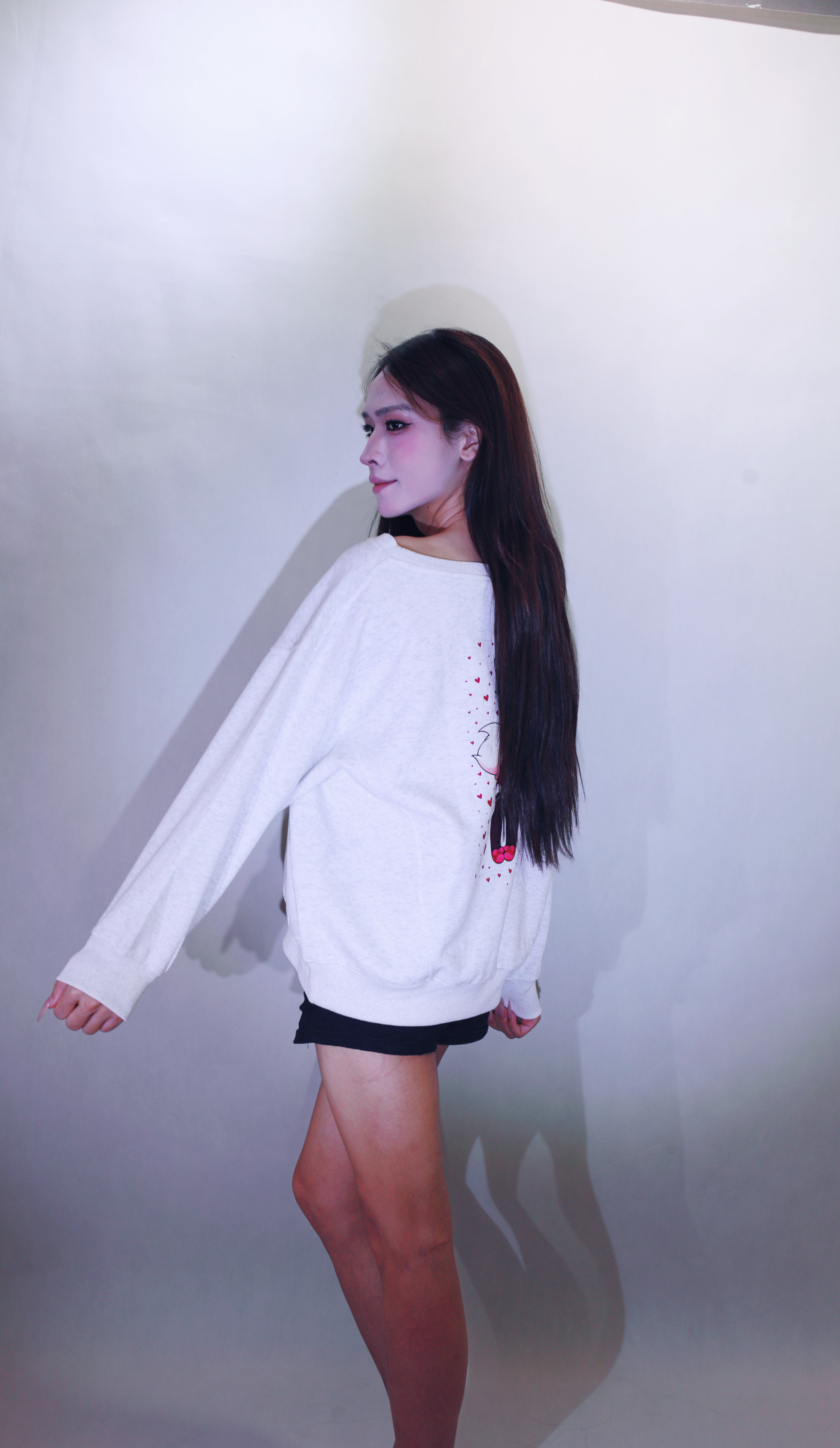 Lunar Catboy Off-Shoulder