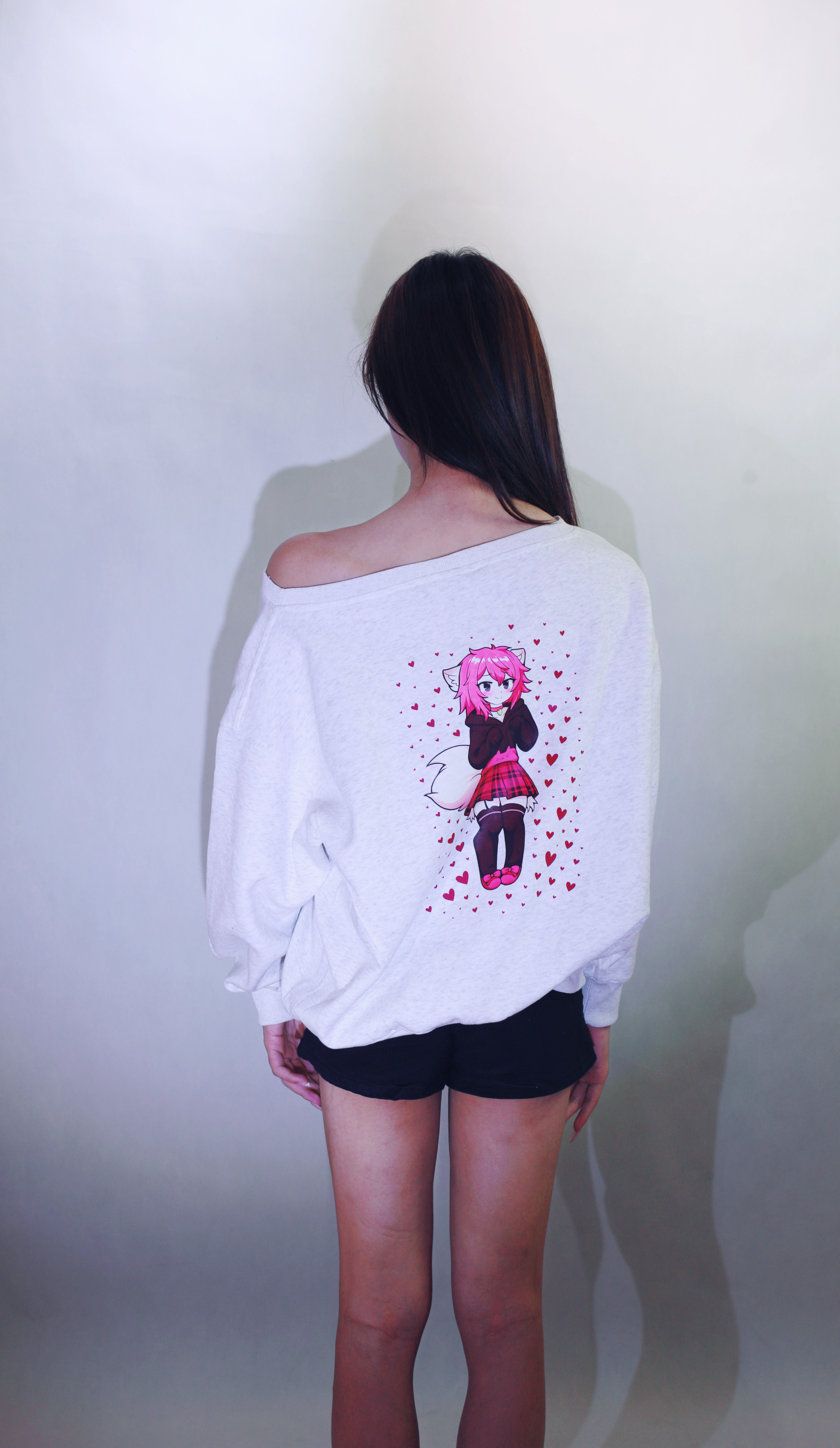 Lunar Catboy Off-Shoulder