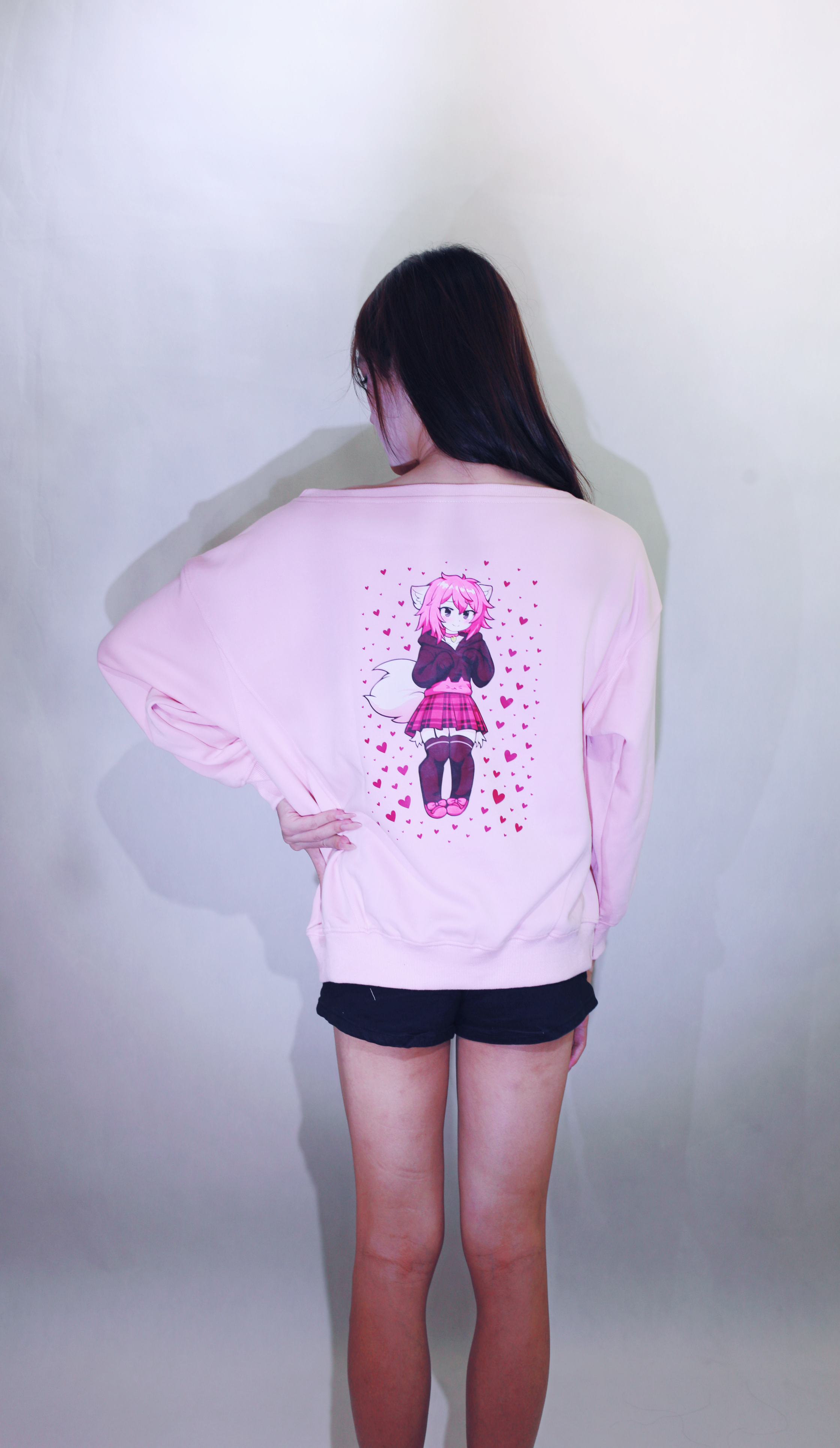 Lunar Catboy Off-Shoulder