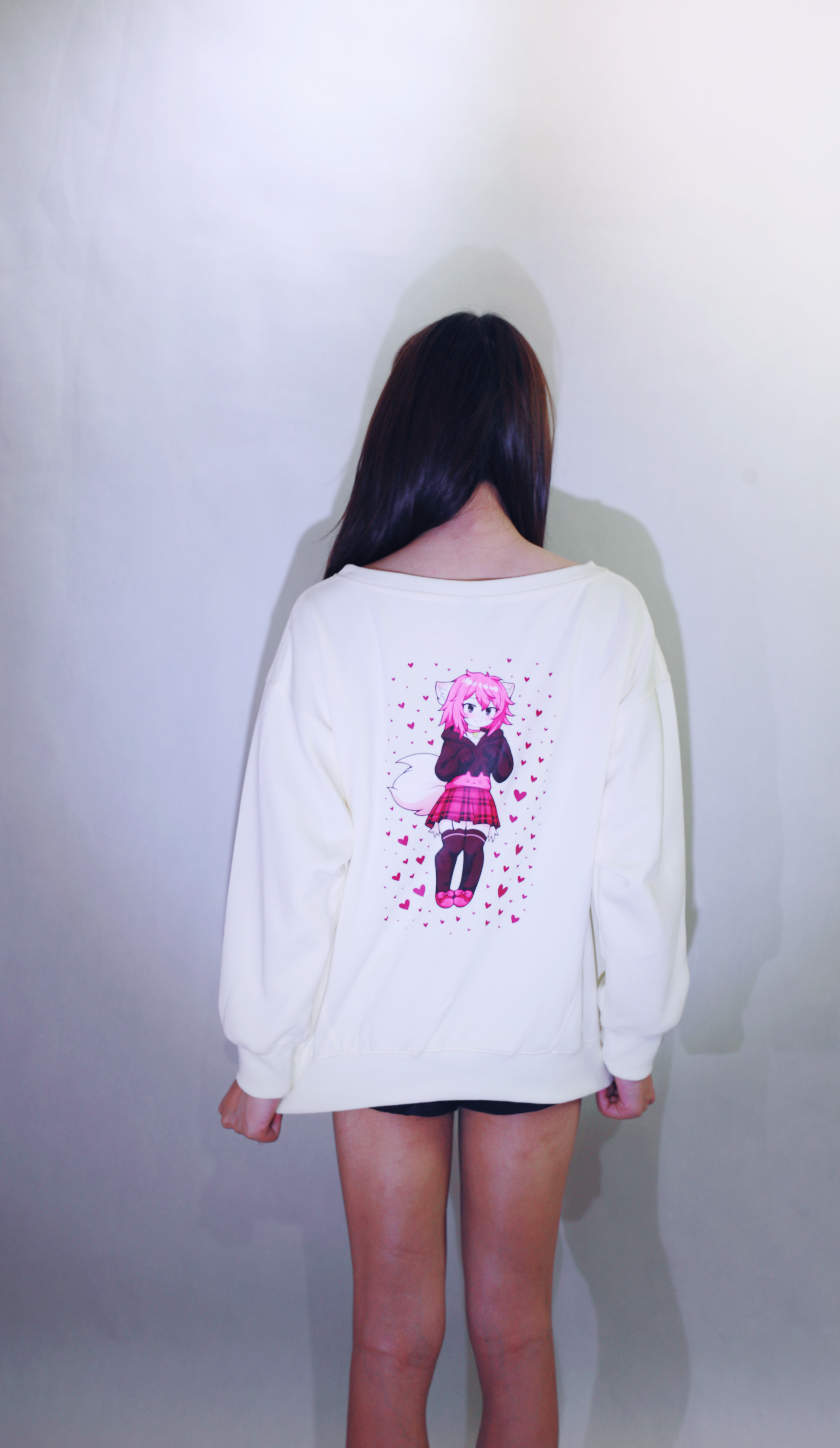 Lunar Catboy Off-Shoulder