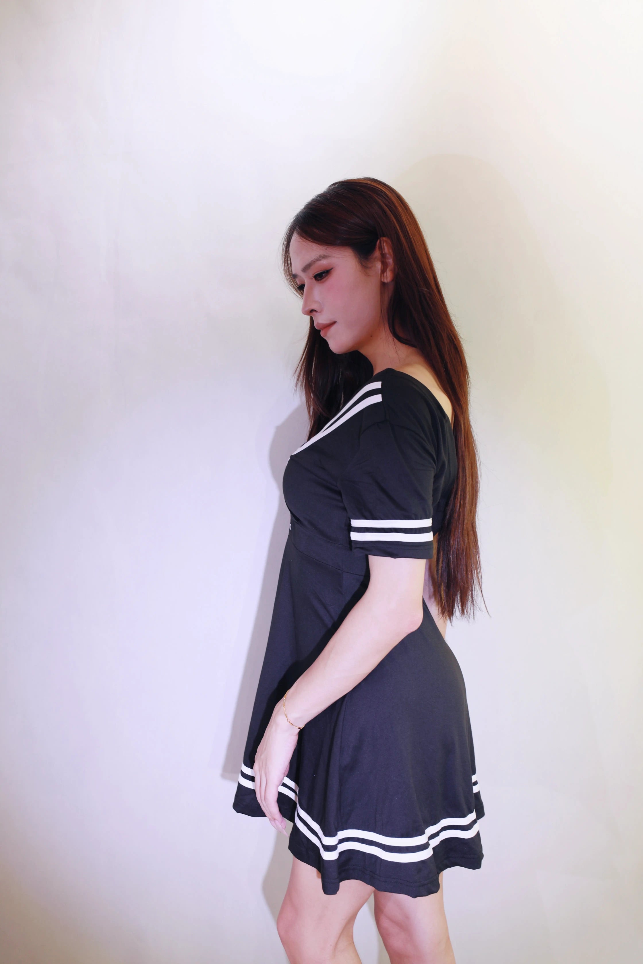 Contour Stripe Dress