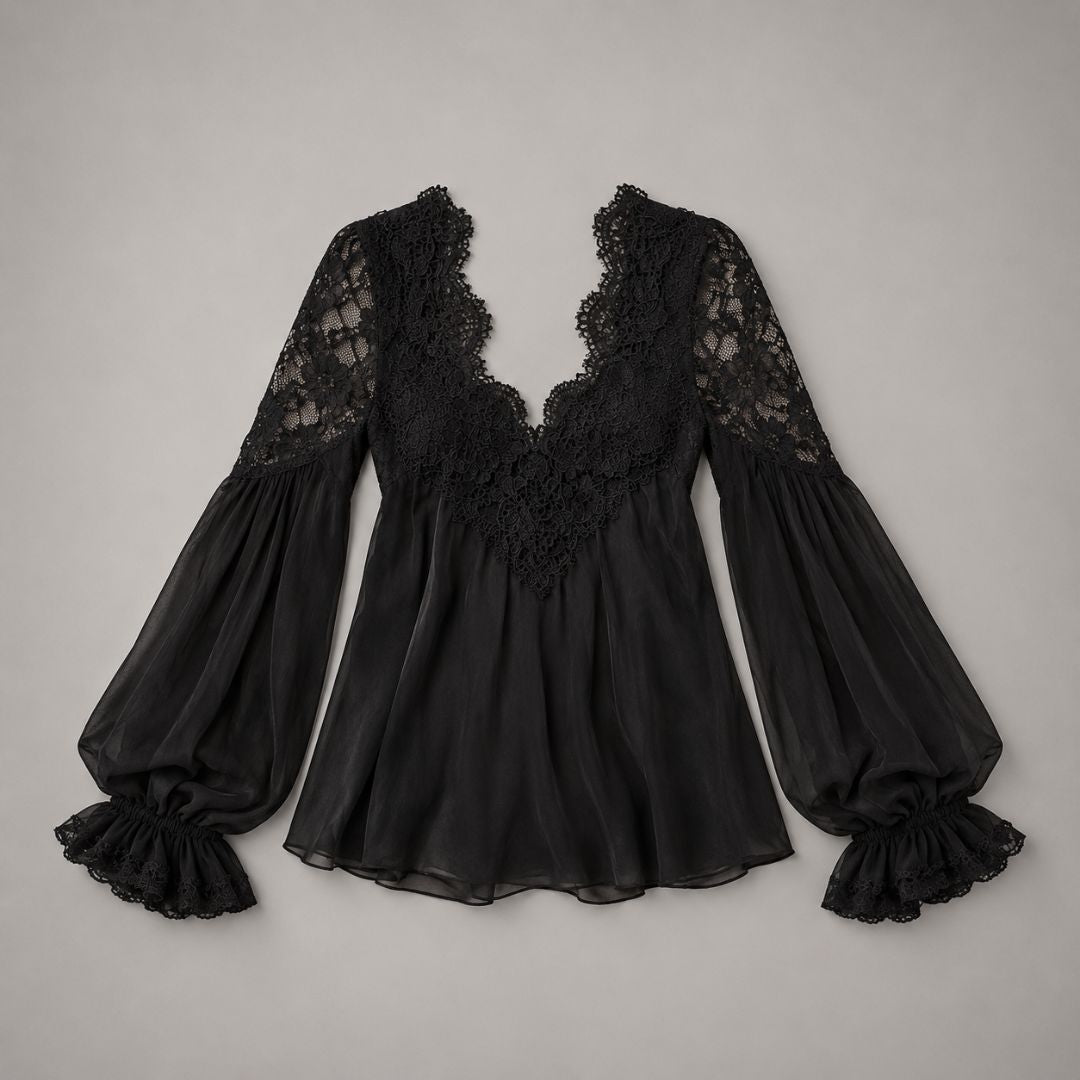 Fay | Large Lace Blouse