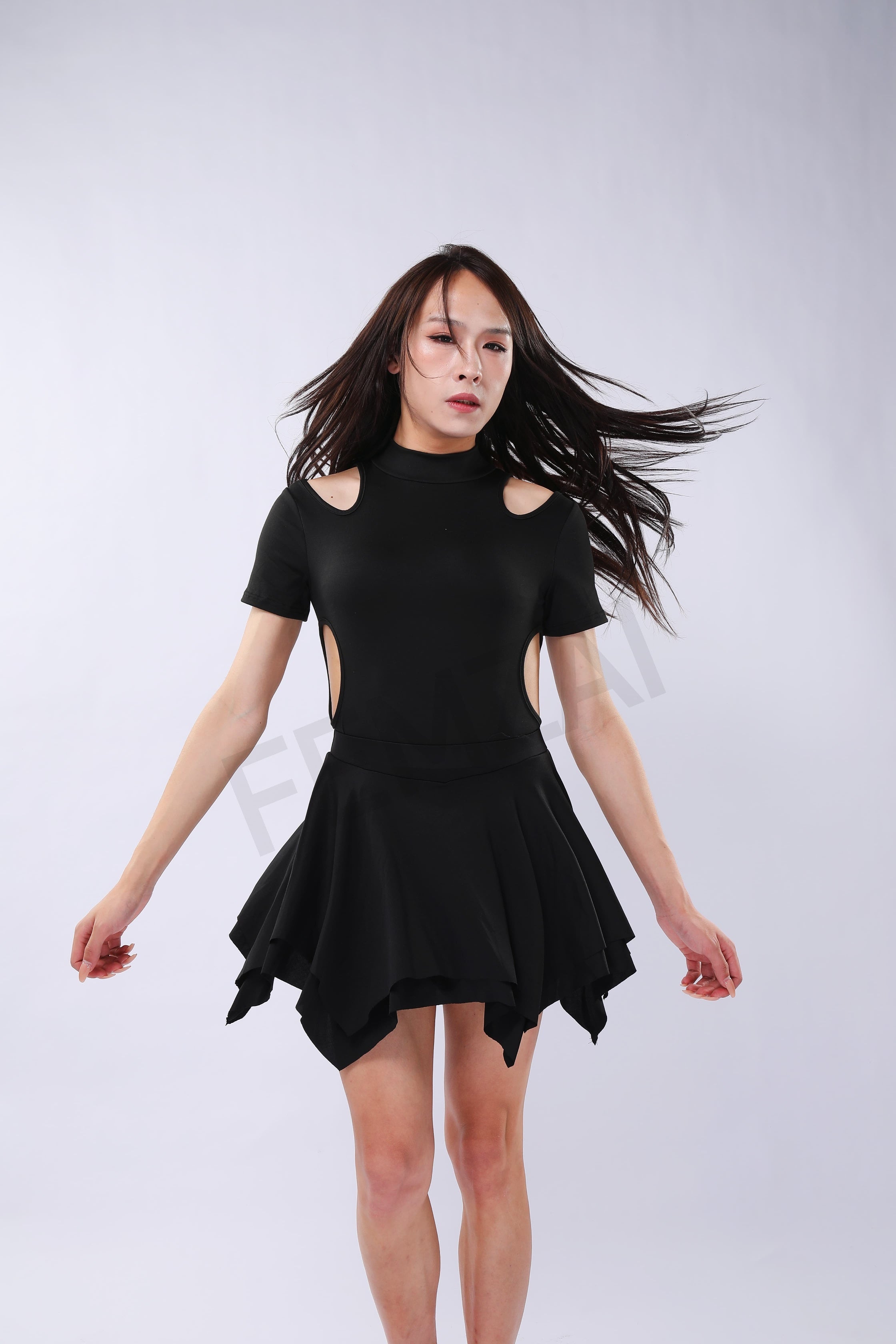 Seamless Pleated Skirt