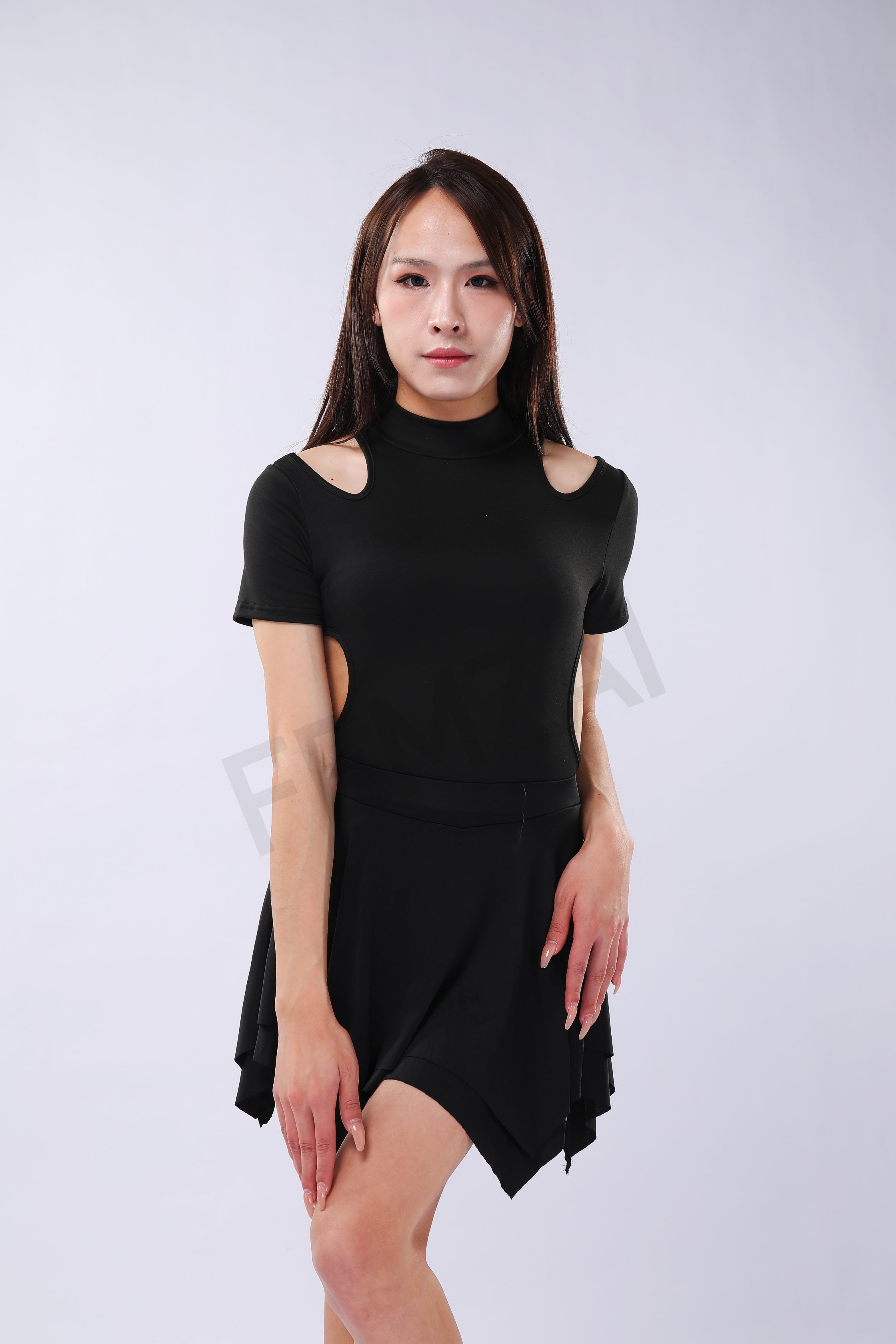 Seamless Pleated Skirt