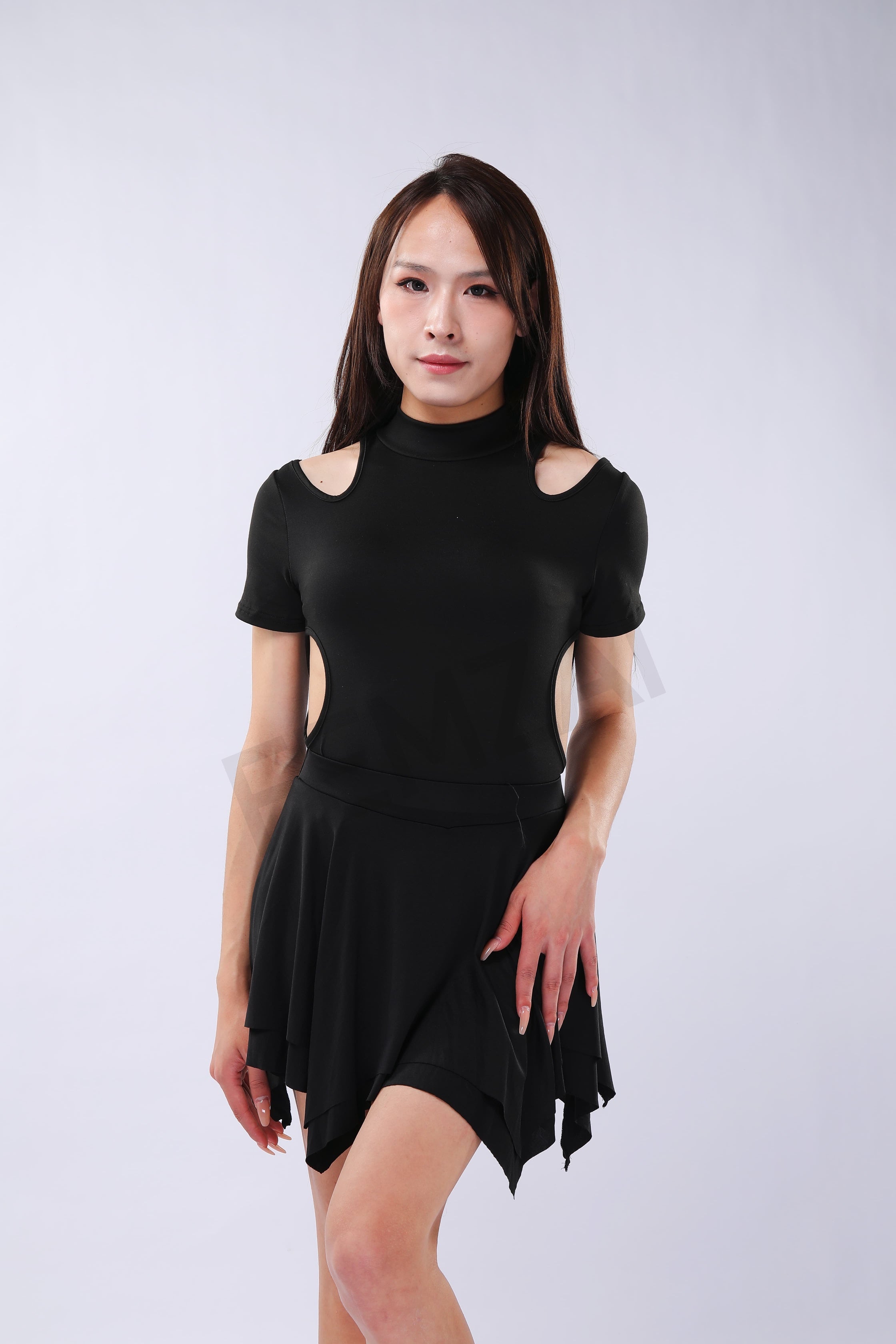 Seamless Pleated Skirt