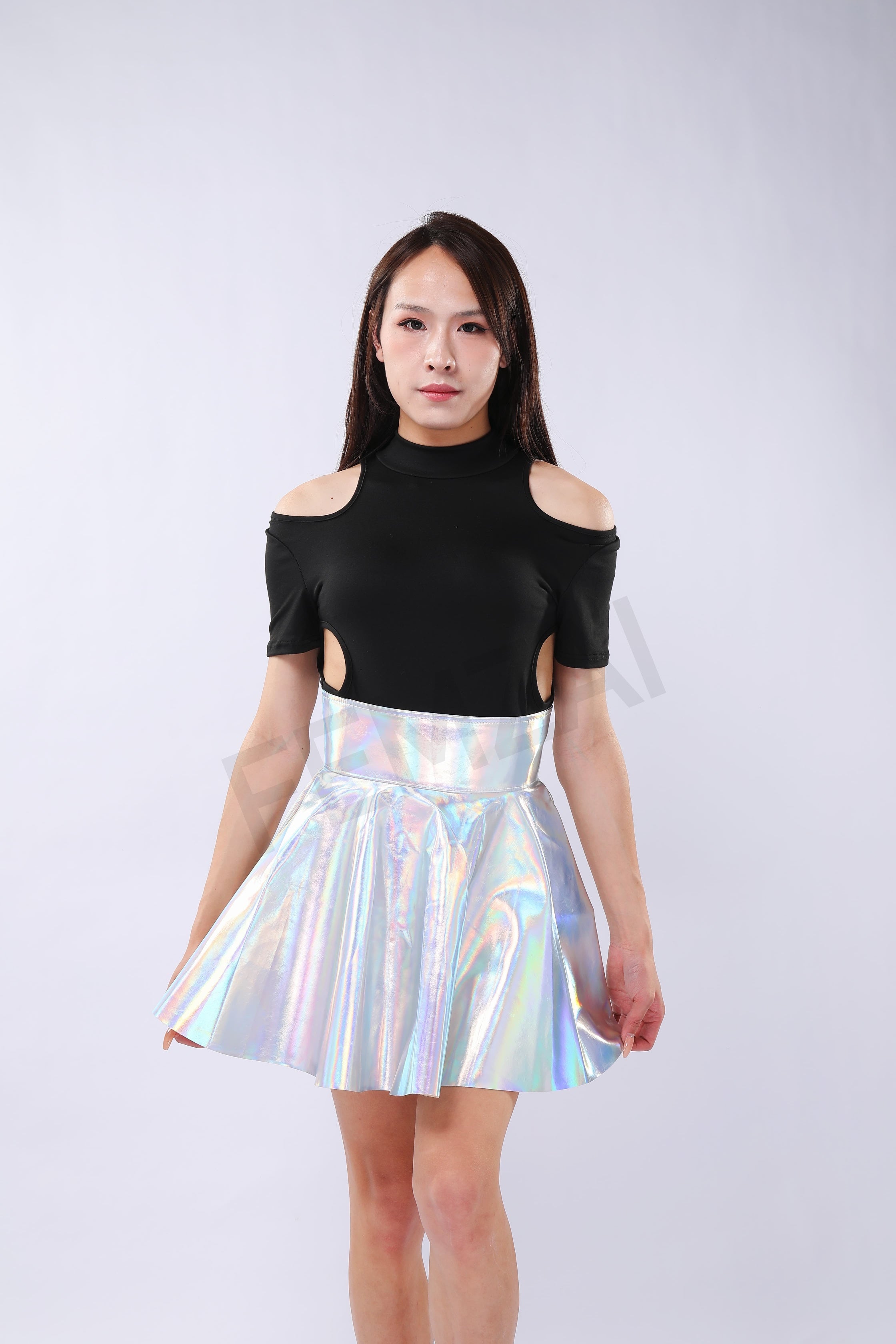 Holographic Femboy Skirt