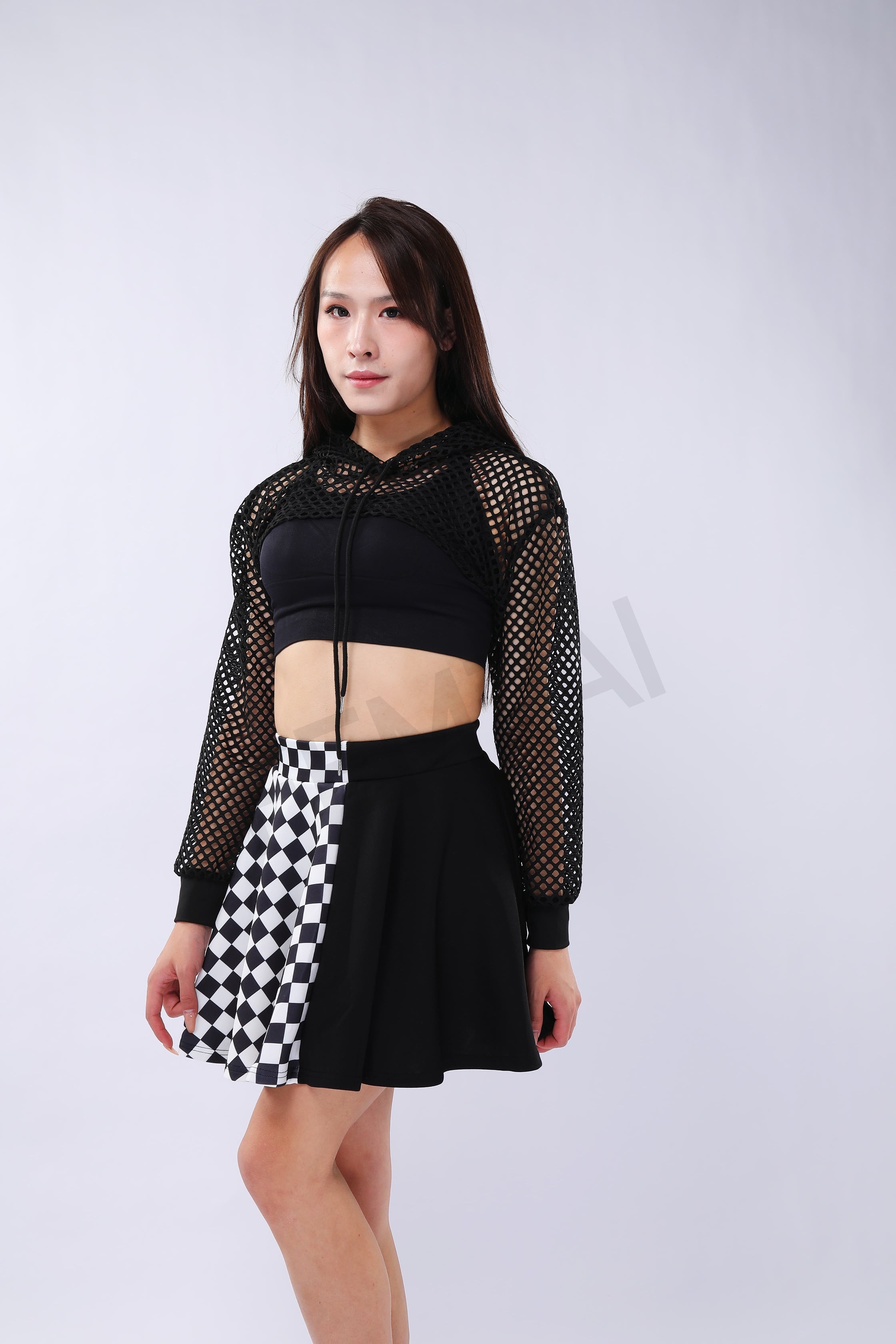 Rave Mesh Crop Top