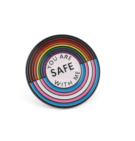 LGBTQIA+ Ally Enamel Pin