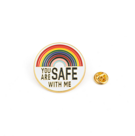 LGBTQIA+ Ally Enamel Pin