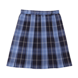 High Waist Plaid Skirt