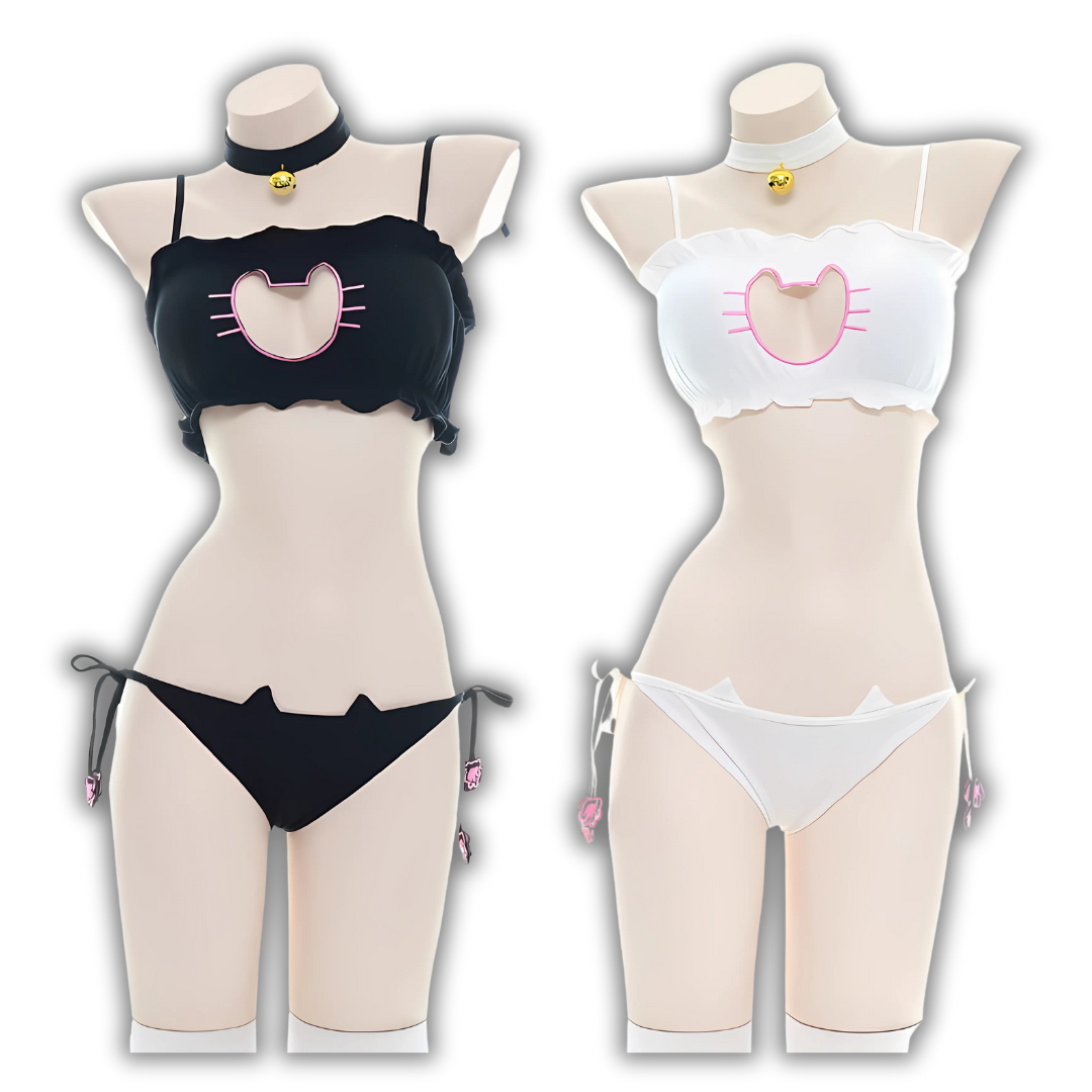 Kawaii Cat Lingerie Set