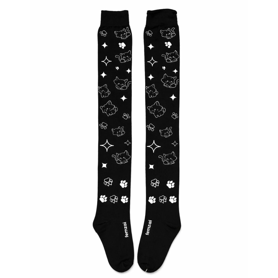 Femzai® Purrfect Star Thigh Highs