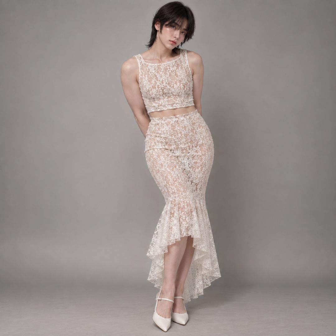 Fay | Large Lace dress