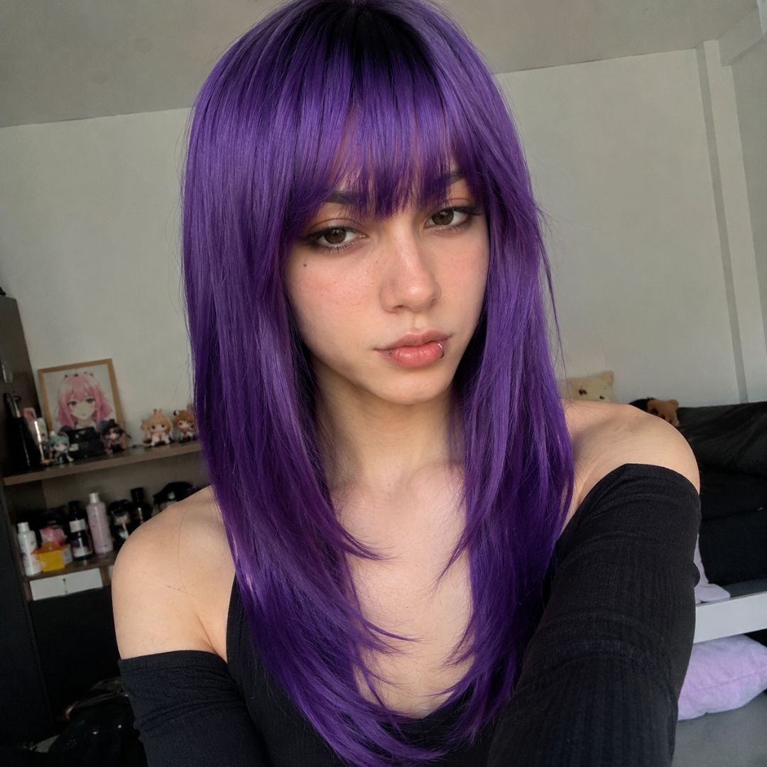 Violet Eclipse Wig