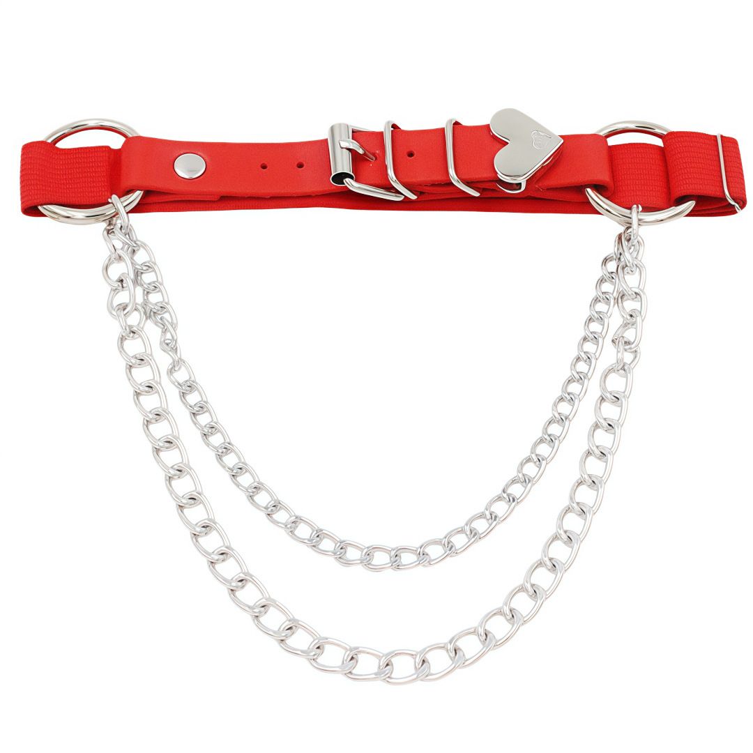 Sweetheart Chain Leg Garter