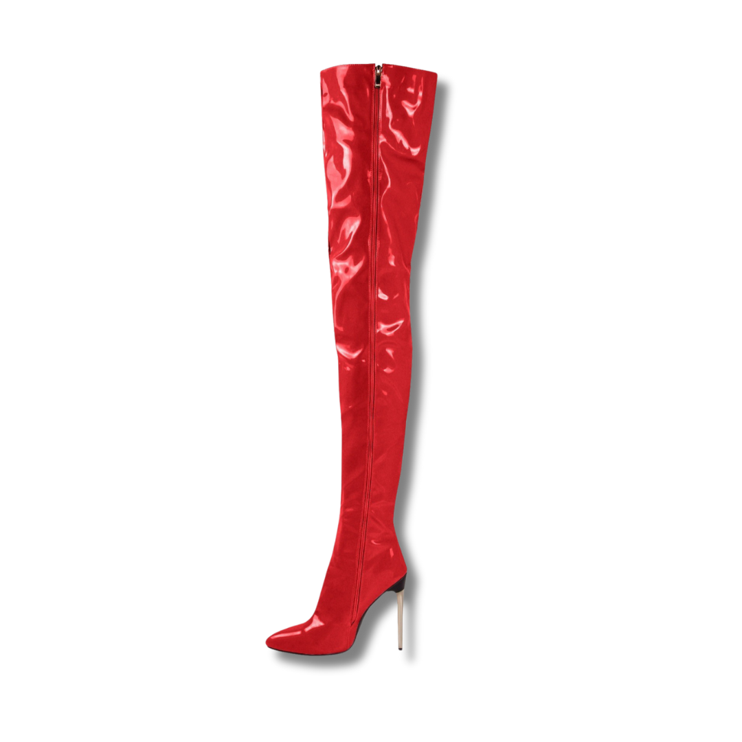Overknee Glossy Boots