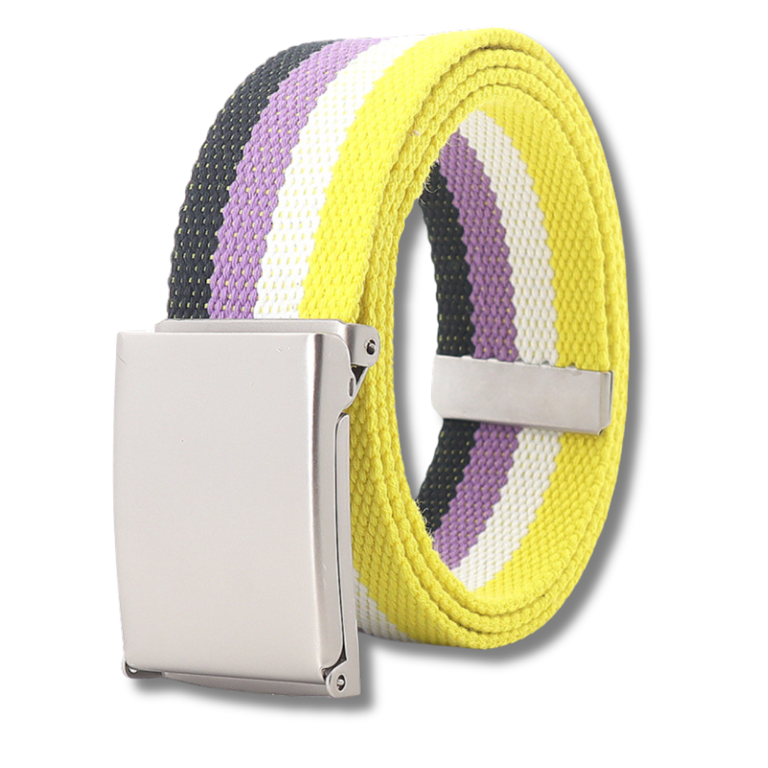 LGBT Canvas Belt