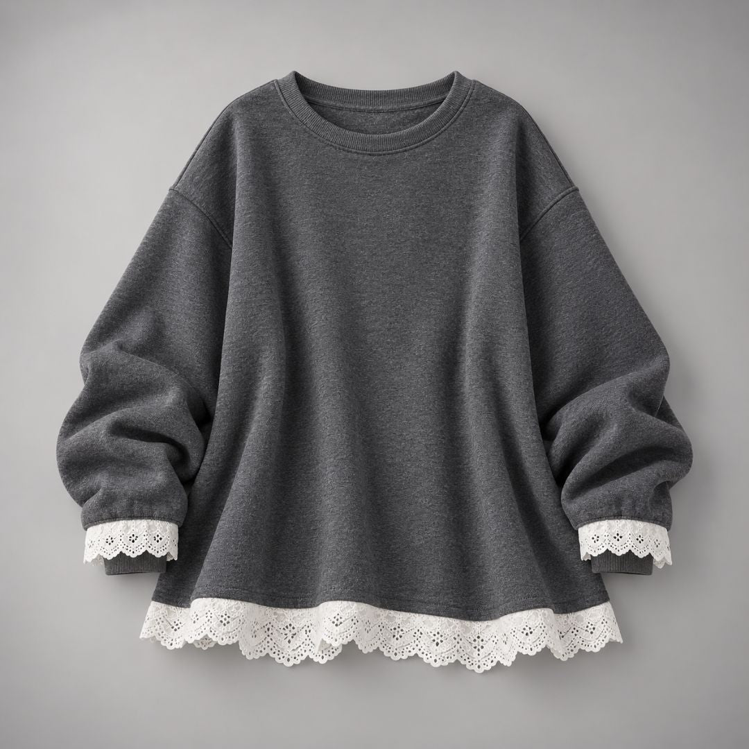 Fay | Lace Oversized Longsleeves