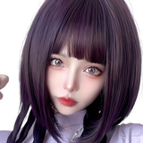 Grape Purple Wig