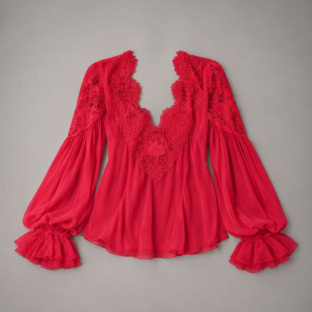 Fay | Large Lace Blouse