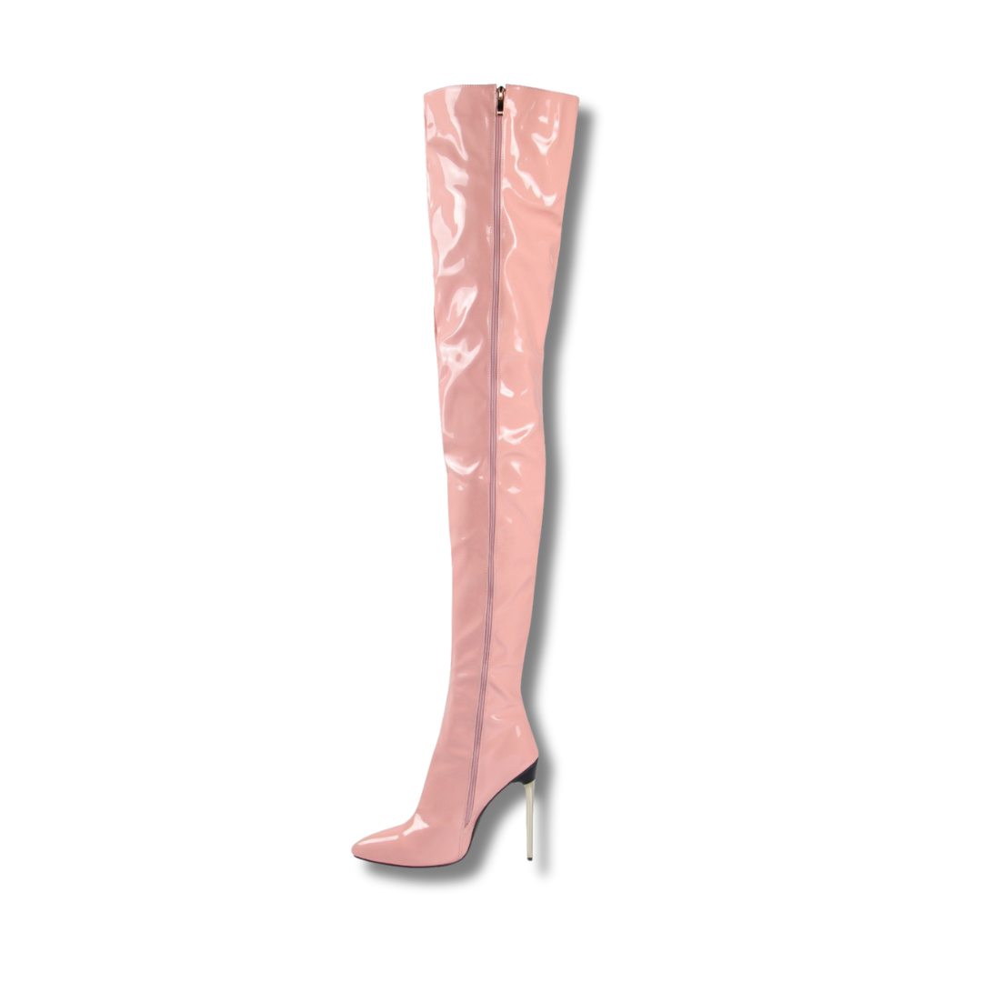 Overknee Glossy Boots