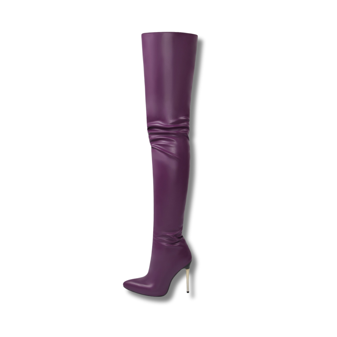 Overknee Glossy Boots