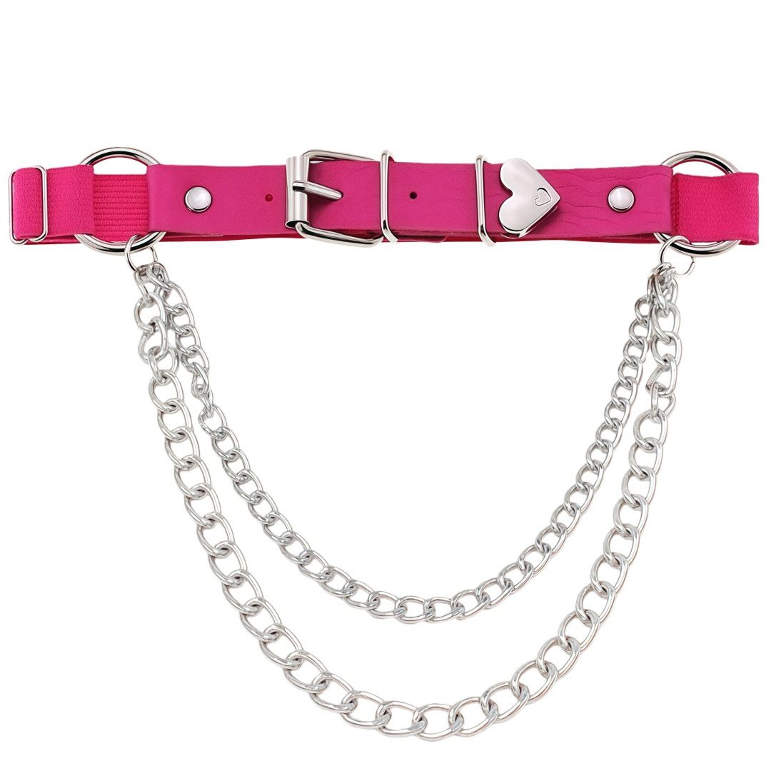 Sweetheart Chain Leg Garter