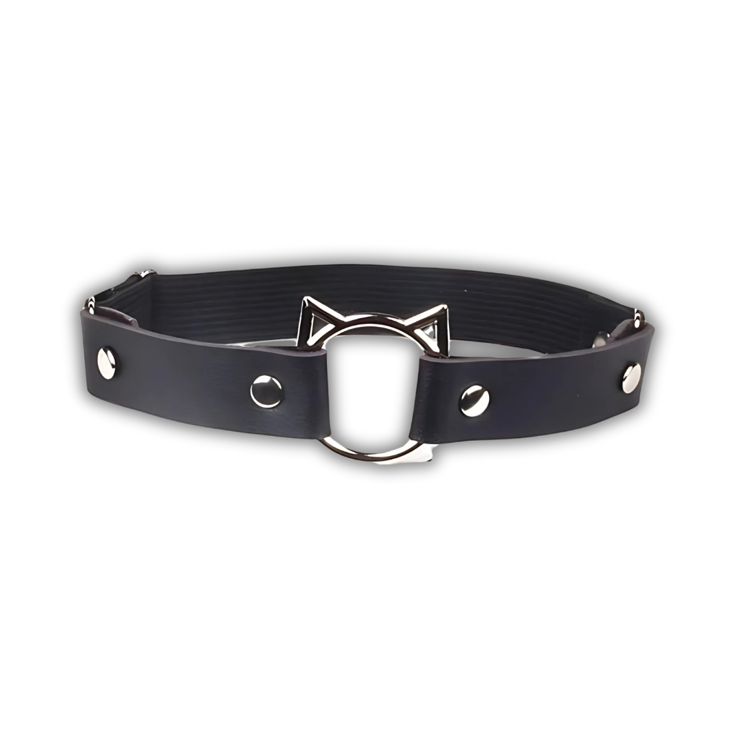 Femboy Leather Leg Rings/Garters