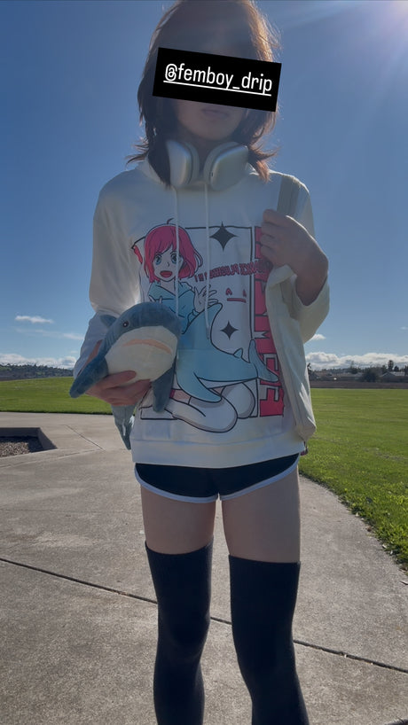 Femzai Sharkie Femboy Hoodie