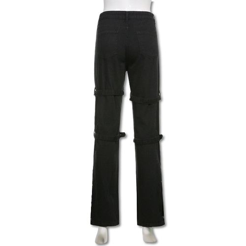 "Metal Queen " Low-Waist Trousers