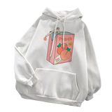 Femboy Fruity Summer Hoodie (peach)