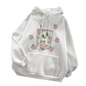 Femboy Fruity Summer Hoodie (Peach Juice) - photo shoot photo for femboy hoodie - white