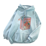 Femboy Fruity Summer Hoodie (peach)