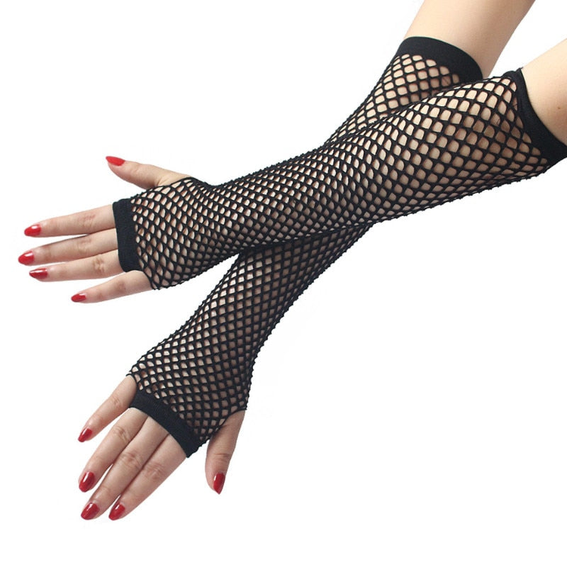 Fishnet Gloves