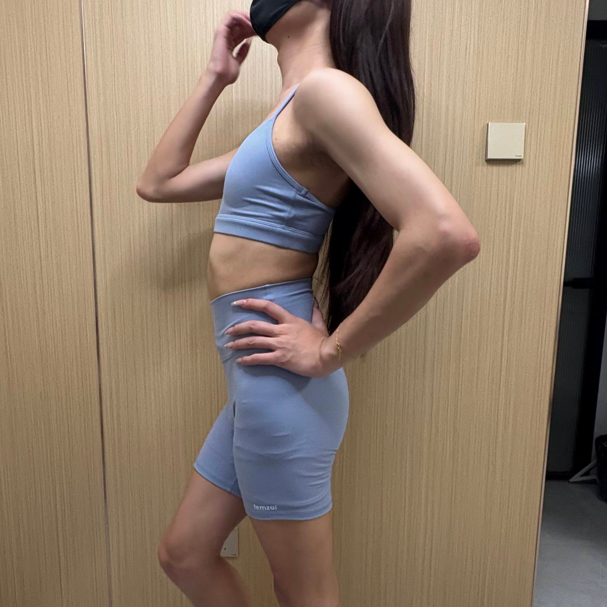 Zai-soft Yoga Shorts Set