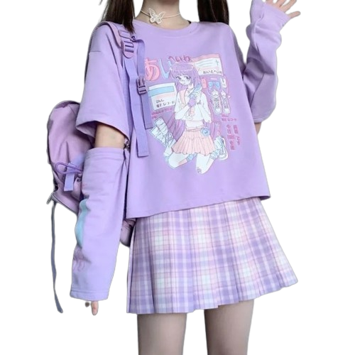 "Encore" Anime Long Sleeve