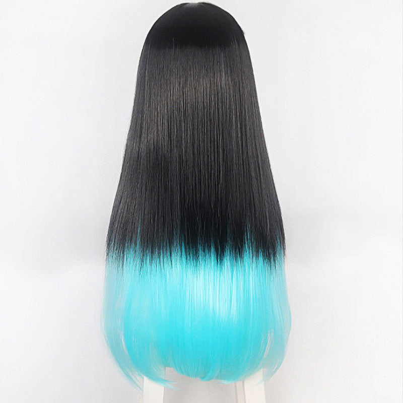 Aqua E-girl Wig