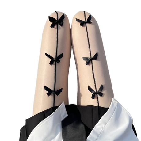 Bowknot Thread Tights