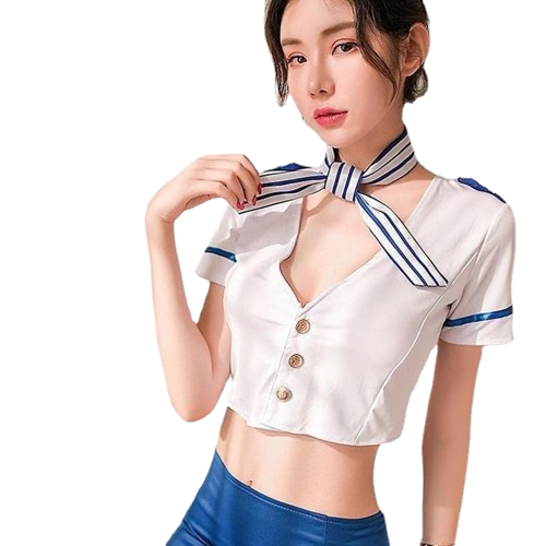 Sexy Sailor Hip Skirt