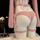 Furry Bear Lingerie Set