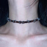 Punk Metal Leather Choker