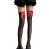 Bowknot Heart Thigh High Stockings