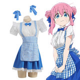 Blue And White Maid Dress Lingerie