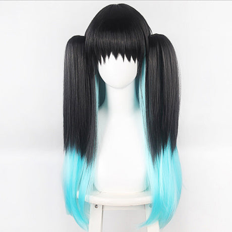 Aqua E-girl Wig