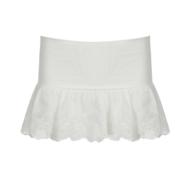 Lace Mini Cake Skirt