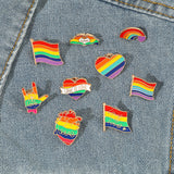 LGBTQIA+ Emanel Pin Mystery 10 Pack