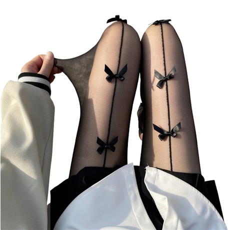 Bowknot Thread Tights