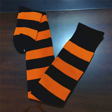 Xtra Long Striped Thigh High Socks Series II (Bundle Deal)