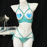 Emerald Bunny Lingerie Set