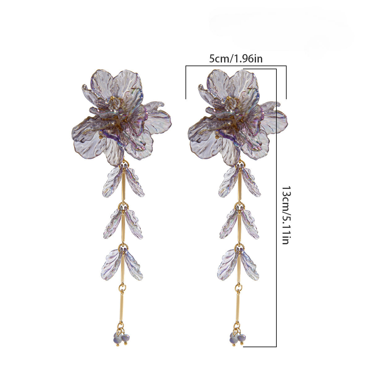 Scallop Flower Earrings